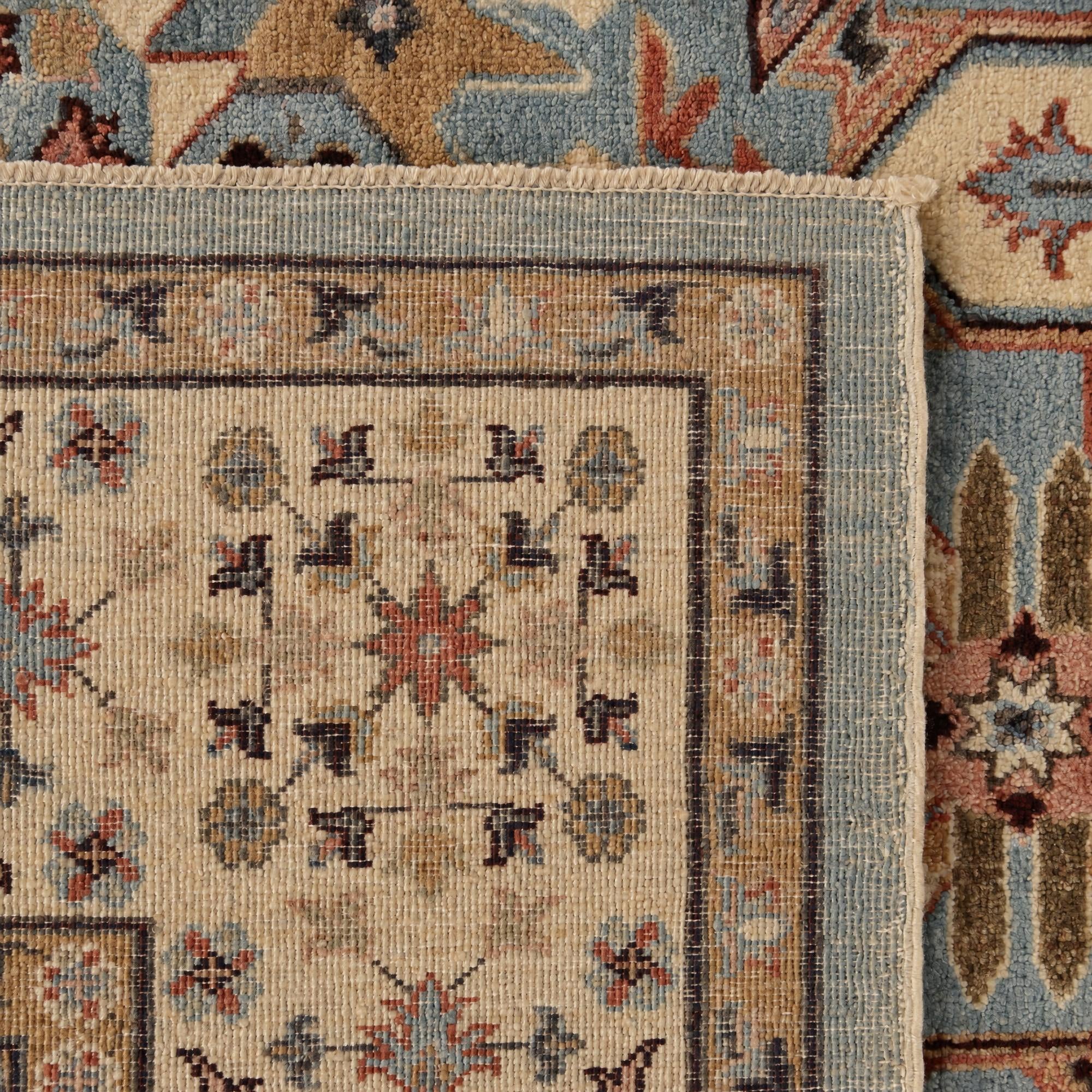 210cm x 300cm Hand Knotted Mamluk Ziegler Rug