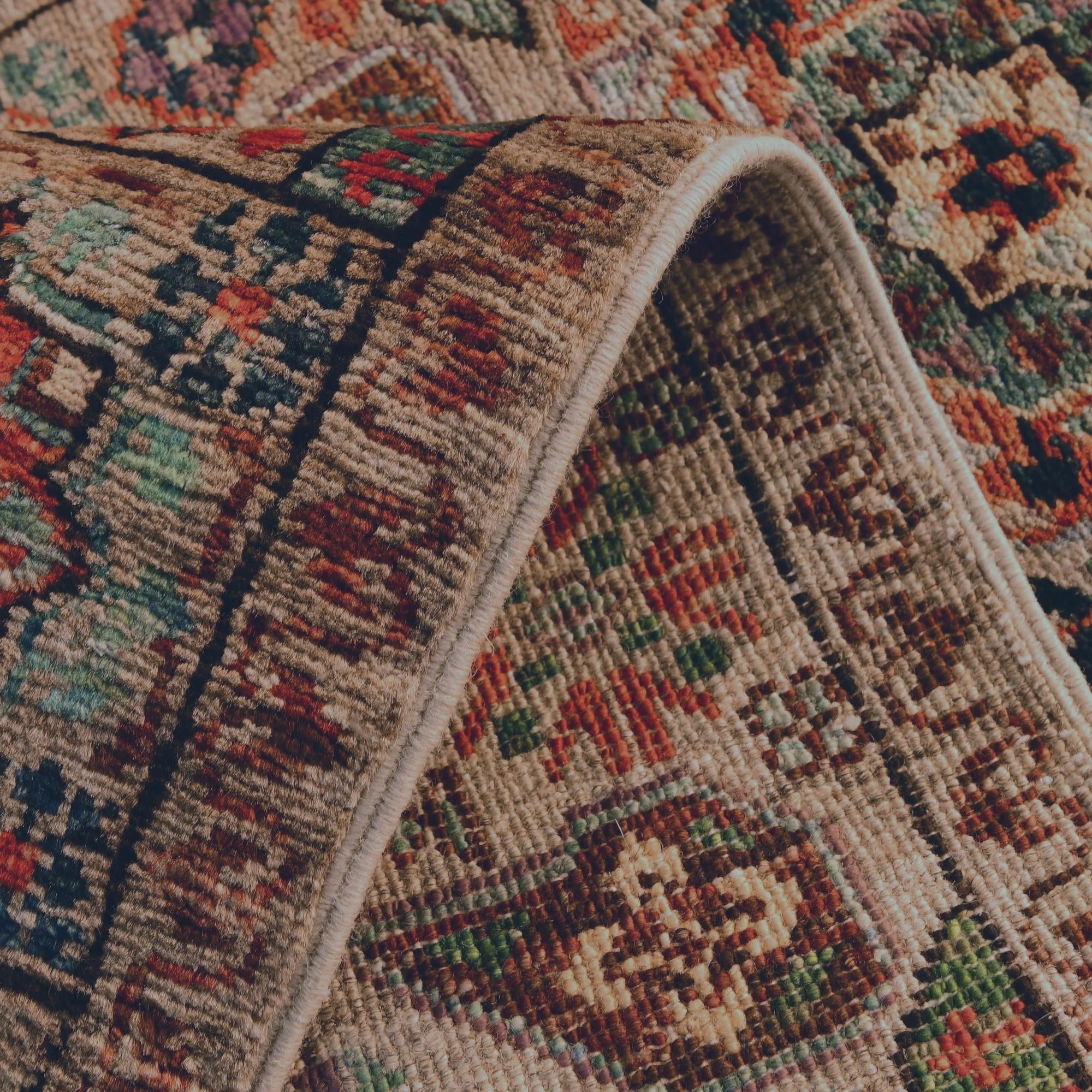 2' x 2' 11 Hand Knotted Mamluk Ziegler Rug