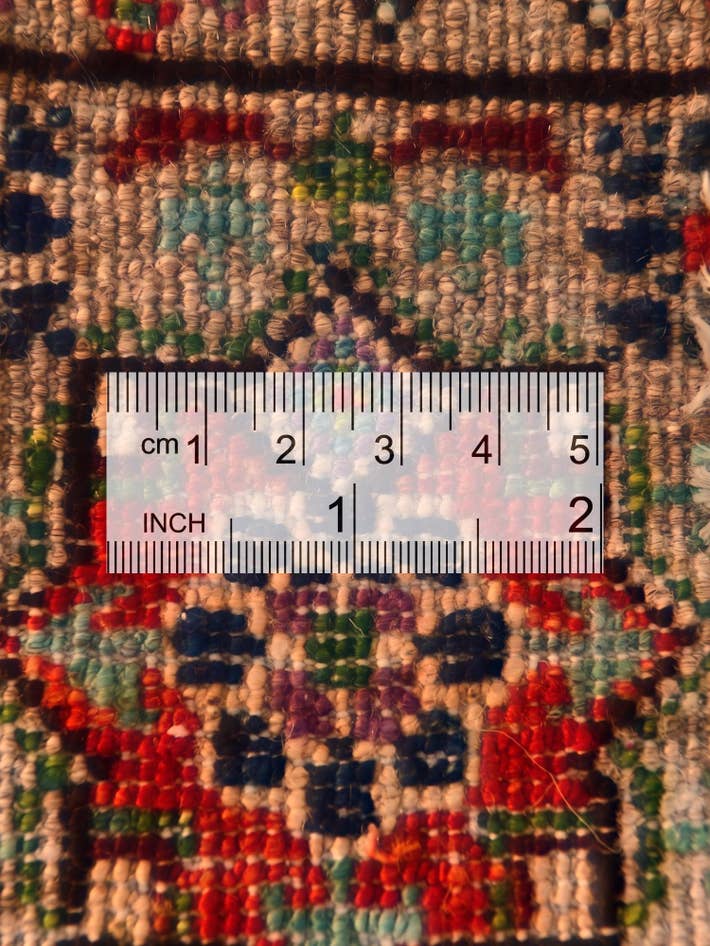 Detail image of 2' x 2' 11 Hand Knotted Mamluk Ziegler Rug