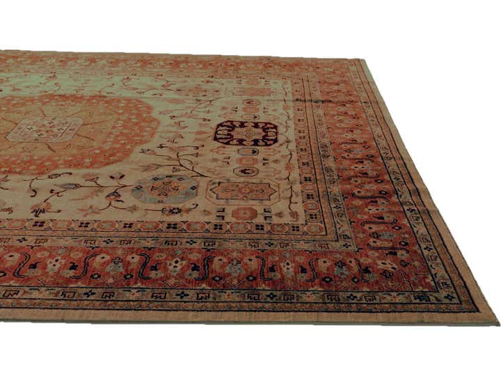 8' 1 x 9' 10 Hand Knotted Mamluk Ziegler Rug