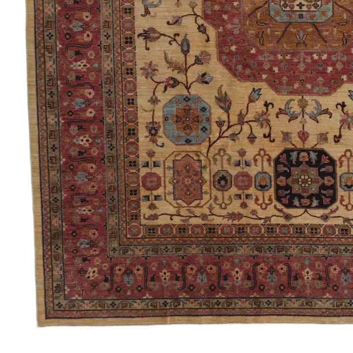 8' 1 x 9' 10 Hand Knotted Mamluk Ziegler Rug