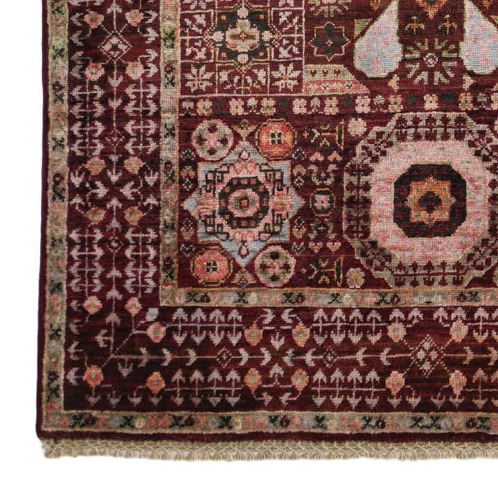 3' 5 x 5' 3 Hand Knotted Mamluk Ziegler Rug