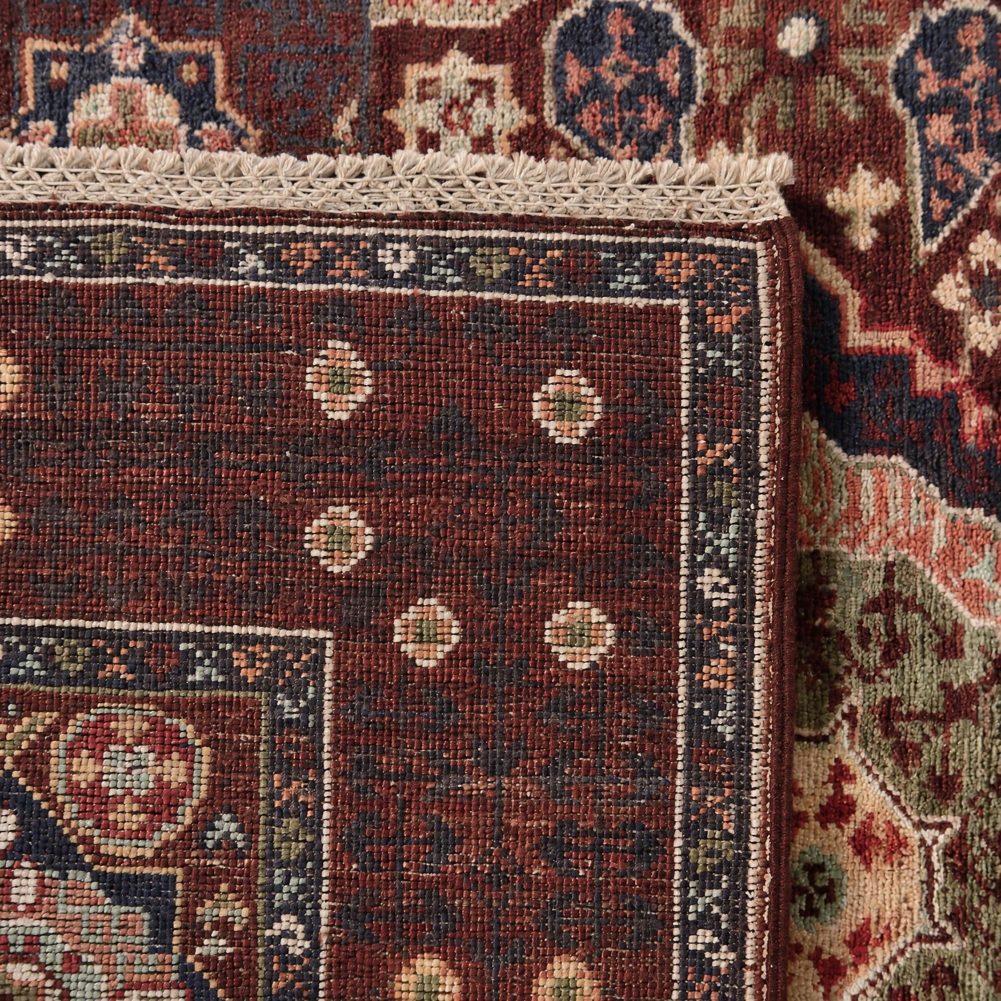 105cm x 155cm Handgeknüpft Mamluk Ziegler Teppich