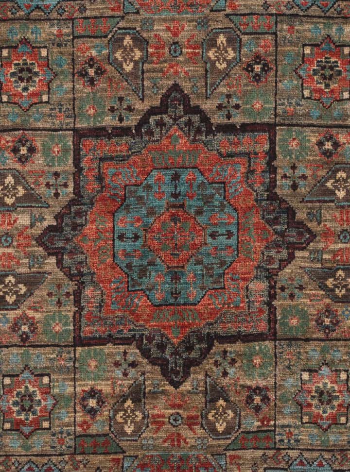 2' 2 x 3' 5 Hand Knotted Mamluk Ziegler Rug