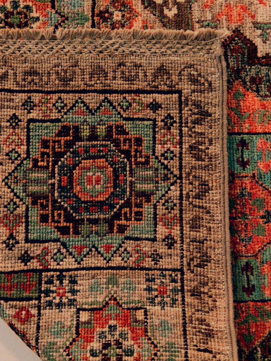 Detail image 11 of 11: 2' 2 x 3' 5 Hand Knotted Mamluk Ziegler Rug