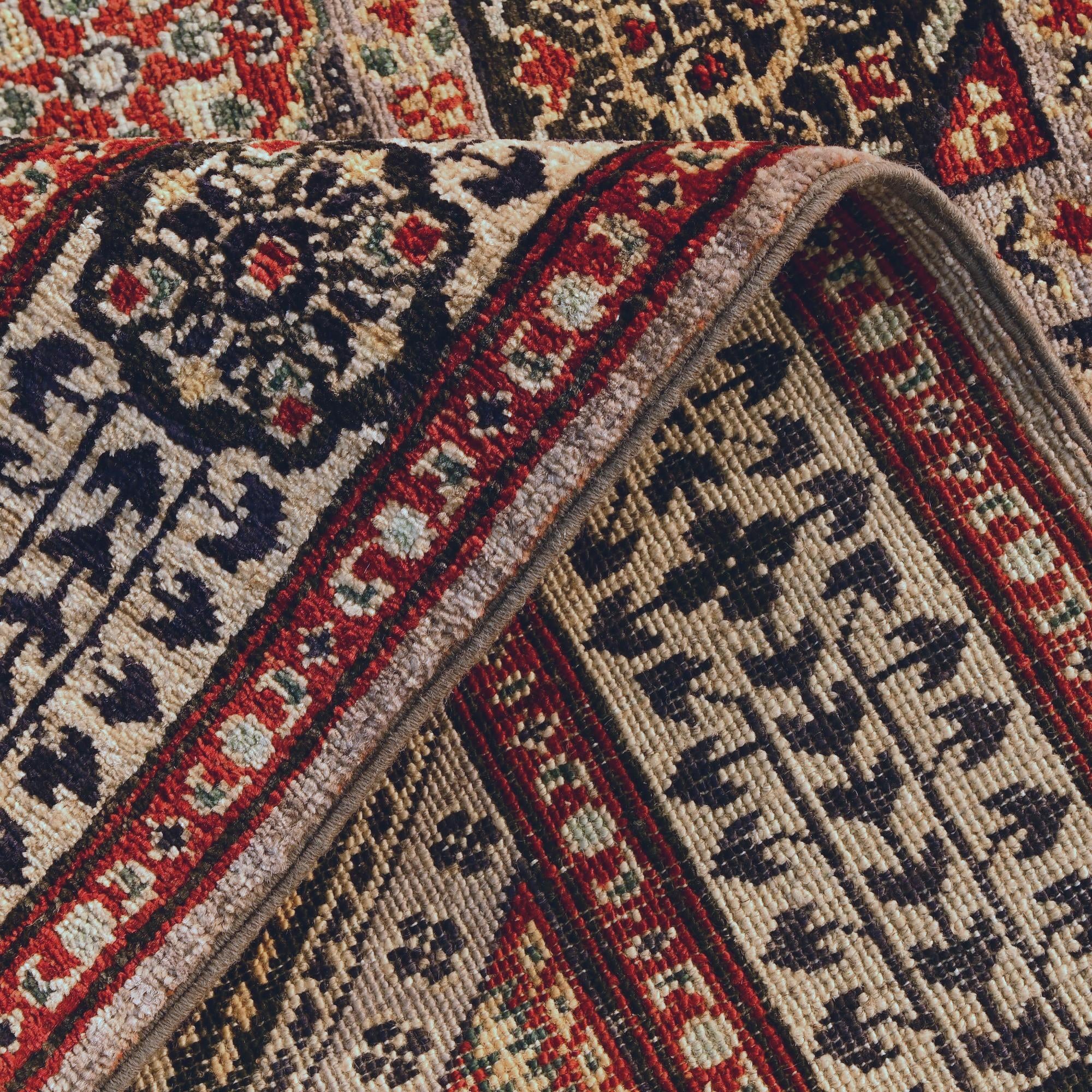 3' 6 x 5' Hand Knotted Mamluk Ziegler Rug