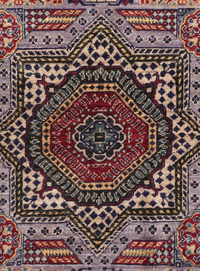 Detail image of 3' 6 x 5' Hand Knotted Mamluk Ziegler Rug