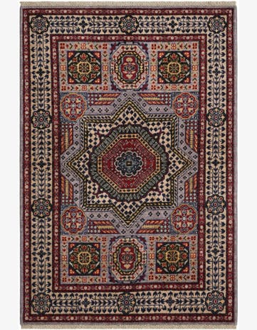 3' 6 x 5' Hand Knotted Mamluk Ziegler Rug