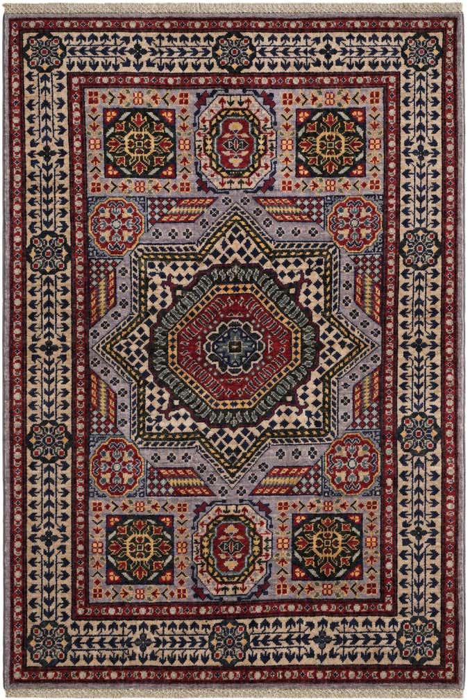 3' 6 x 5' Hand Knotted Mamluk Ziegler Rug