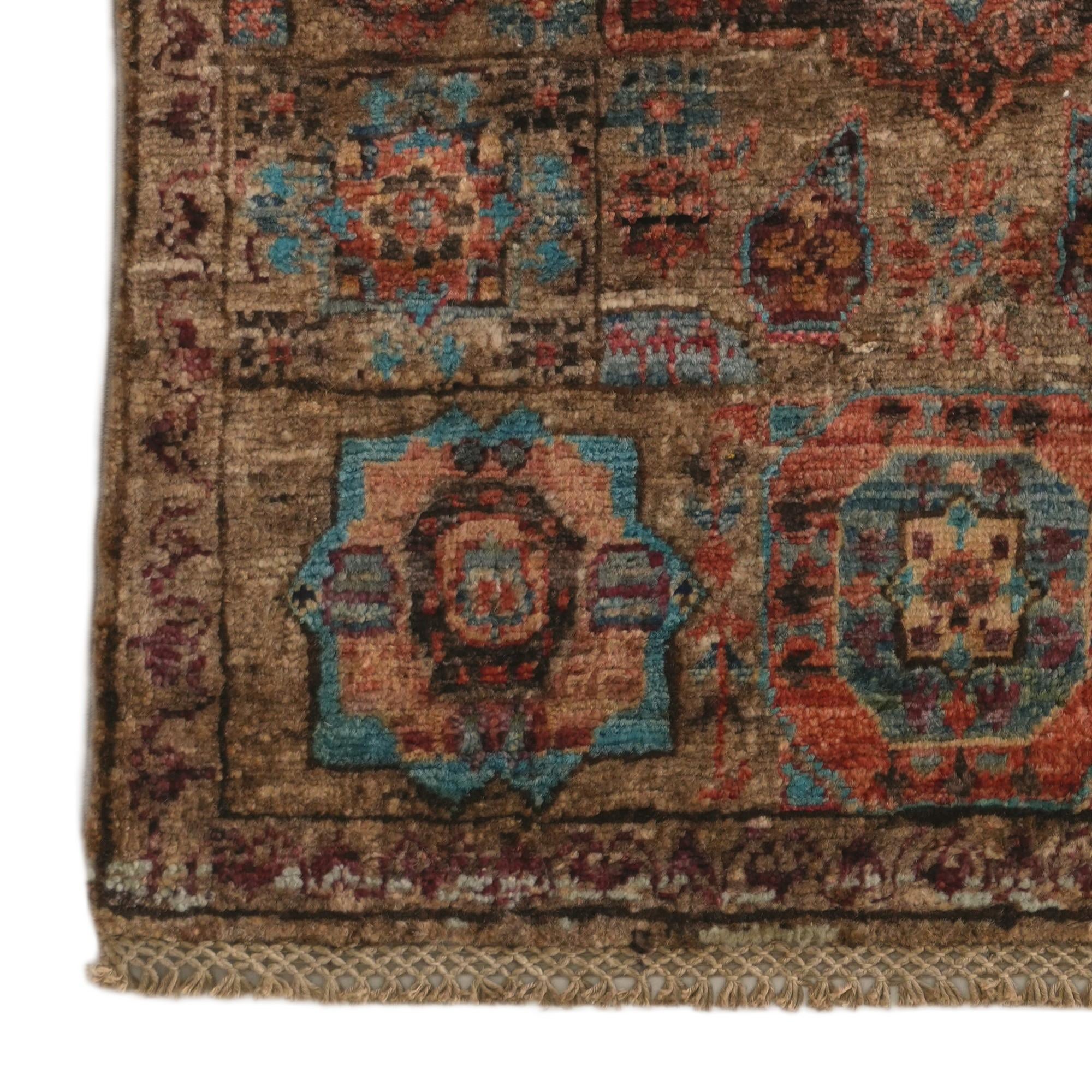 2' x 2' 10 Hand Knotted Mamluk Ziegler Rug