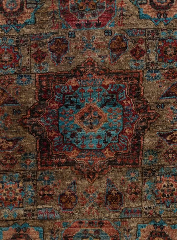 2' x 2' 10 Hand Knotted Mamluk Ziegler Rug