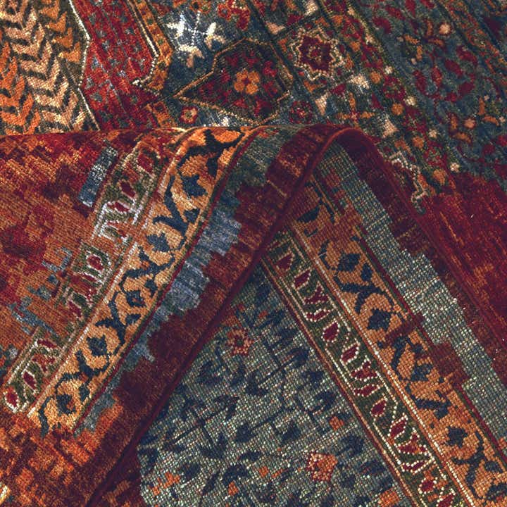 8' 10 x 9' 9 Hand Knotted Mamluk Ziegler Rug