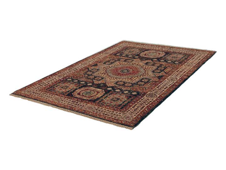 4' x 5' 10 Hand Knotted Mamluk Ziegler Rug