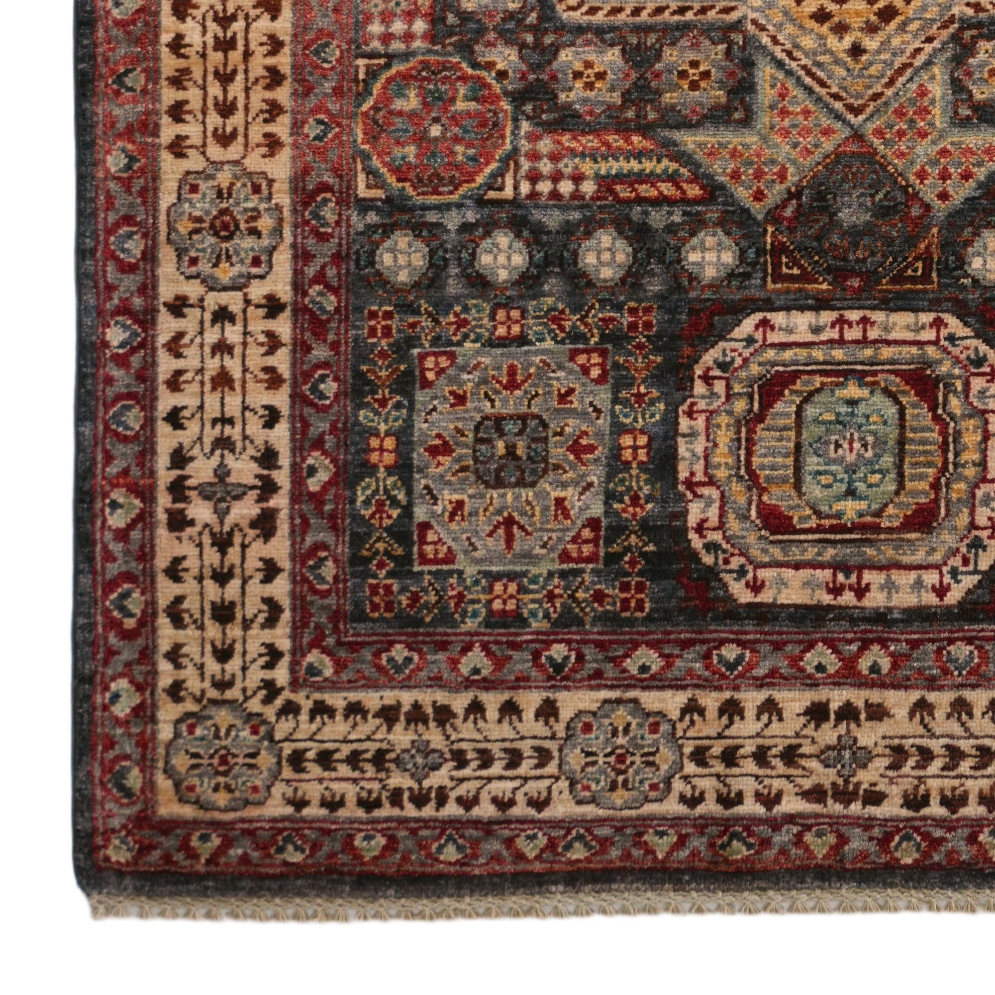 4' x 5' 10 Hand Knotted Mamluk Ziegler Rug