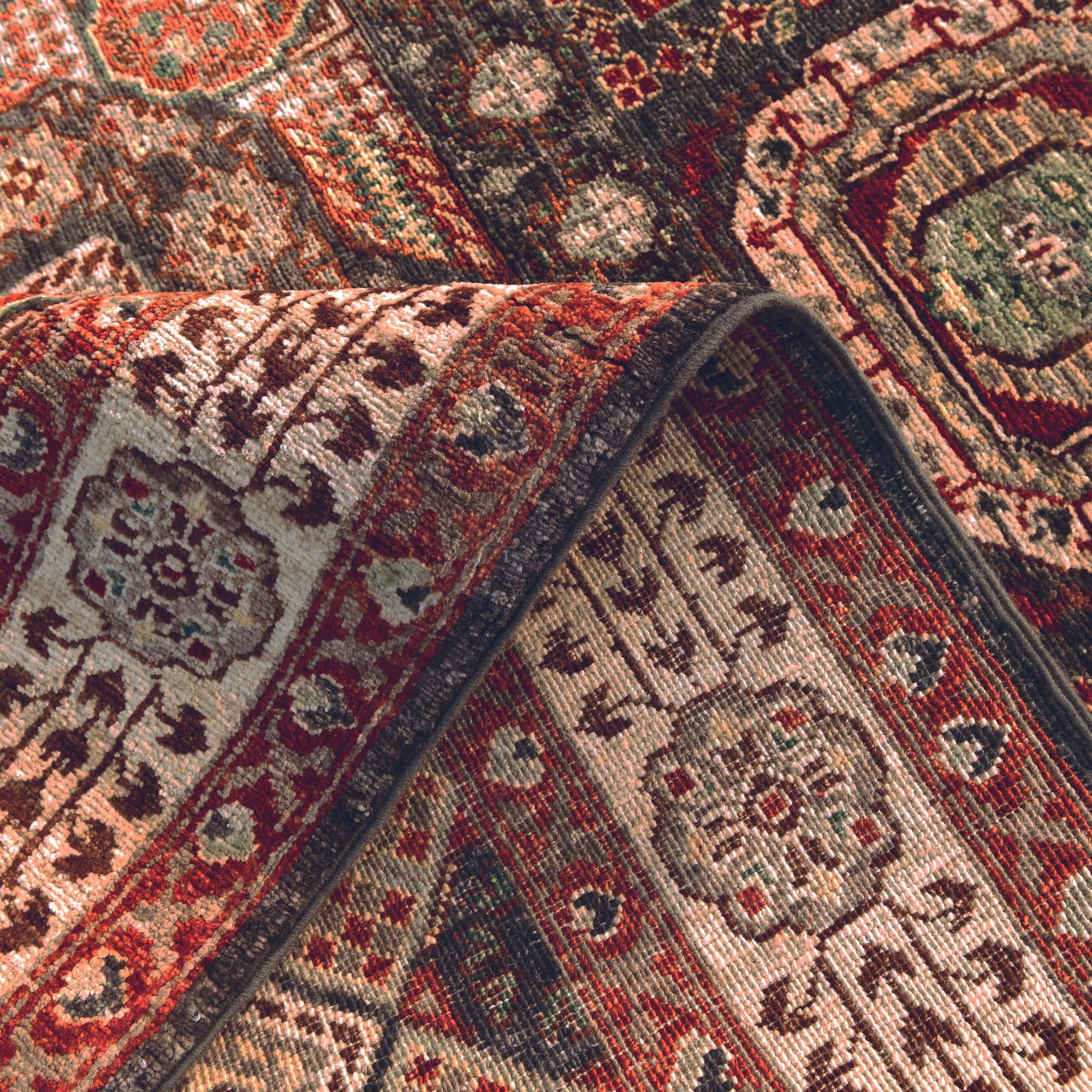 4' x 5' 10 Hand Knotted Mamluk Ziegler Rug