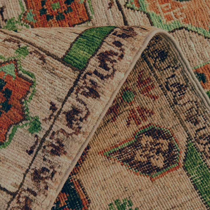 1' 11 x 2' 11 Hand Knotted Mamluk Ziegler Rug