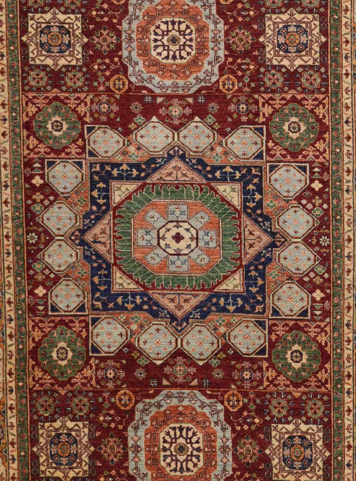 6' 8 x 9' 8 Hand Knotted Mamluk Ziegler Rug