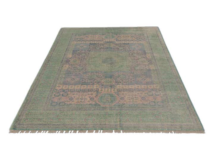 5' 2 x 7' 9 Hand Knotted Mamluk Ziegler Rug
