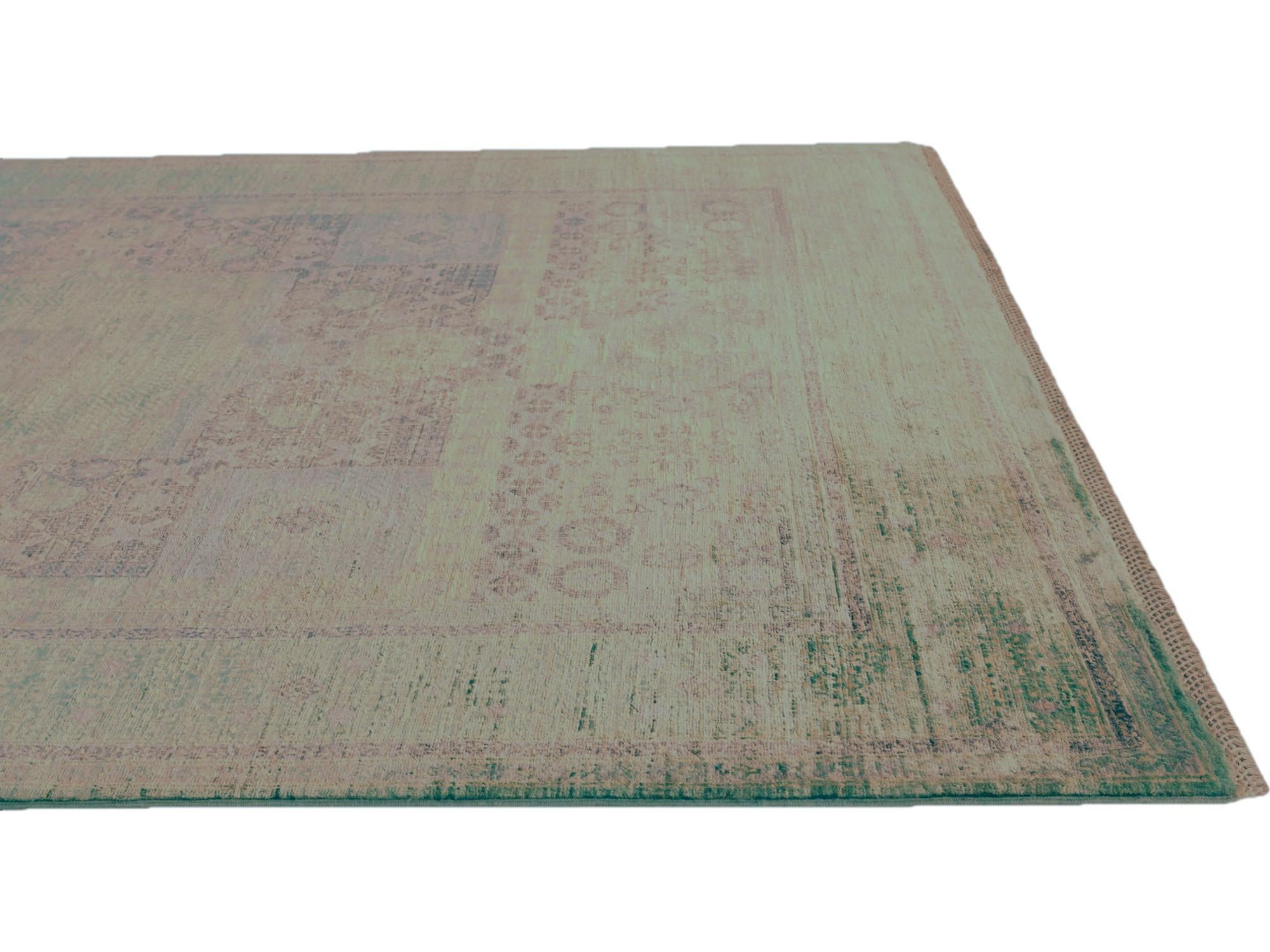 5' 2 x 7' 9 Hand Knotted Mamluk Ziegler Rug