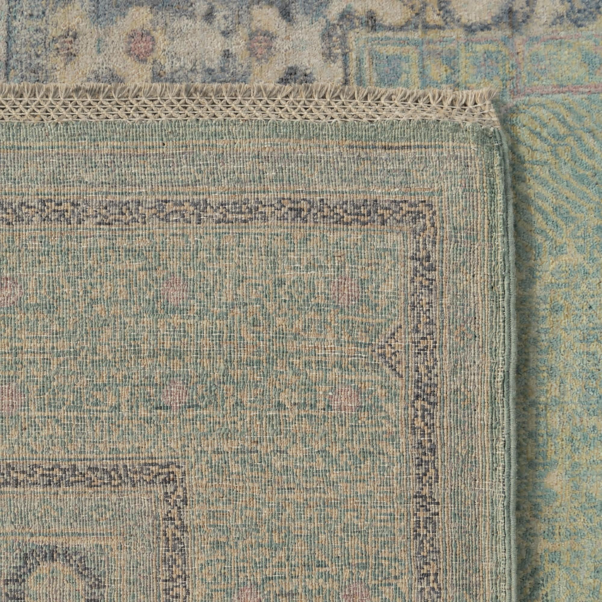160cm x 235cm Hand Knotted Mamluk Ziegler Rug