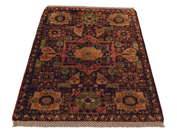 2' x 2' 11 Hand Knotted Mamluk Ziegler Rug