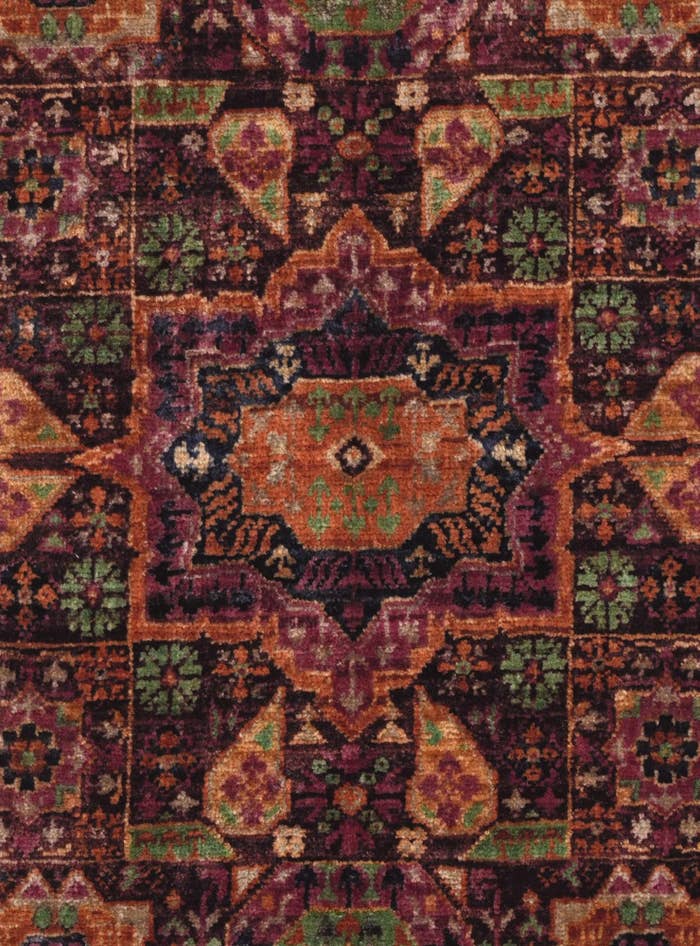 Detail image of 2' x 2' 11 Hand Knotted Mamluk Ziegler Rug
