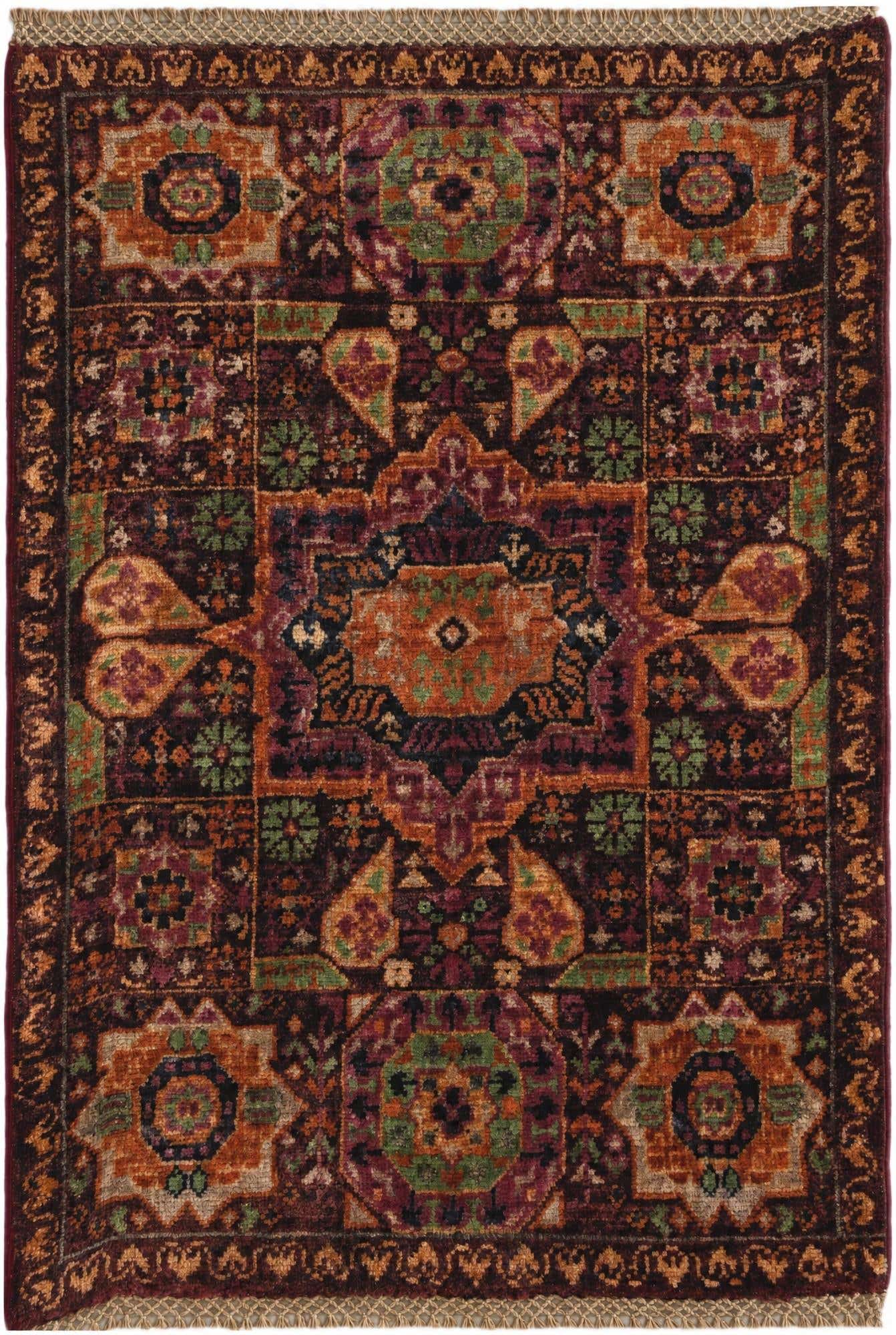 2' x 2' 11 Hand Knotted Mamluk Ziegler Rug