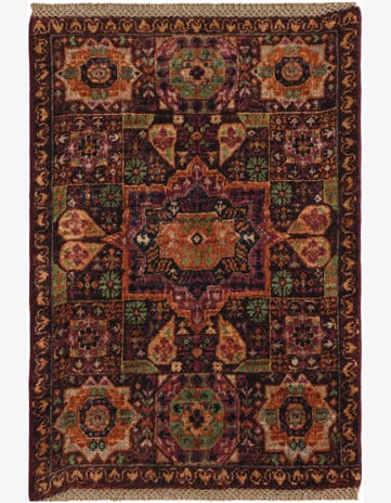 2' x 2' 11 Hand Knotted Mamluk Ziegler Rug