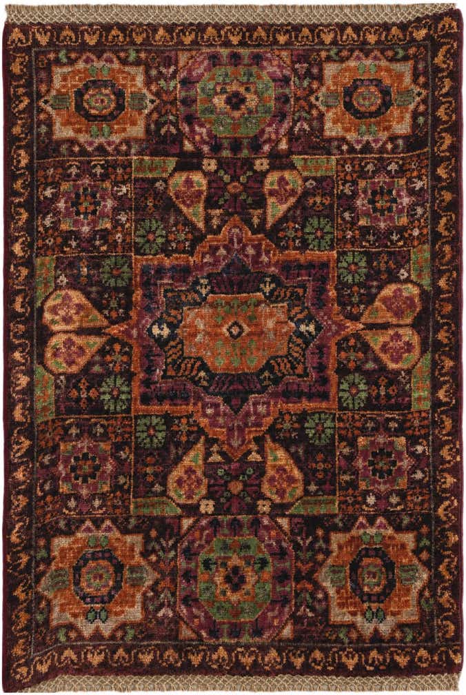 2' x 2' 11 Hand Knotted Mamluk Ziegler Rug