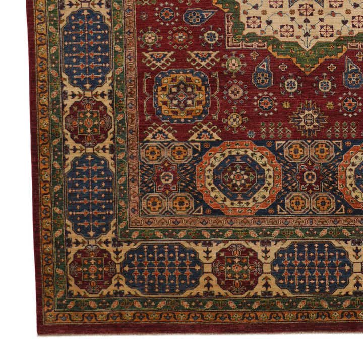 8' x 10' 2 Hand Knotted Mamluk Ziegler Rug
