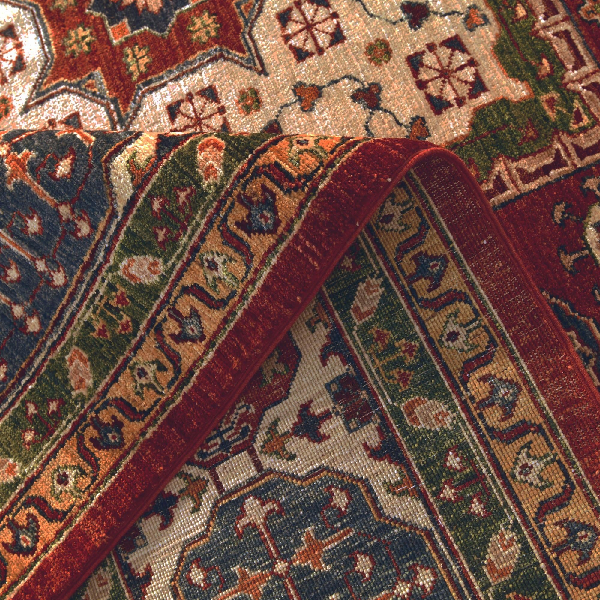 8' x 10' 2 Hand Knotted Mamluk Ziegler Rug