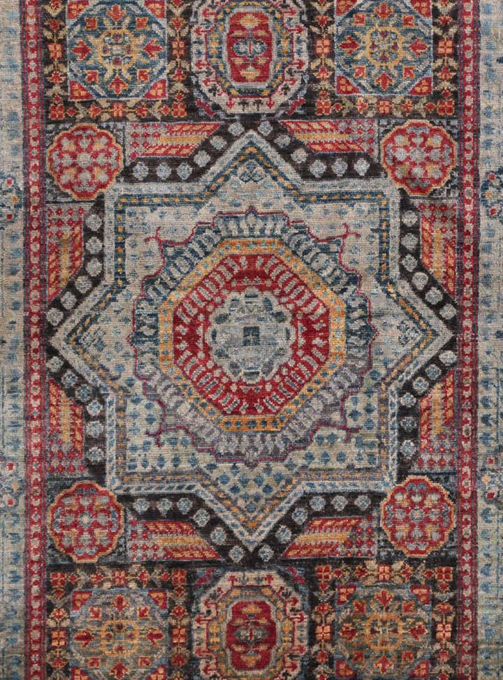 3' 4 x 5' Hand Knotted Mamluk Ziegler Rug