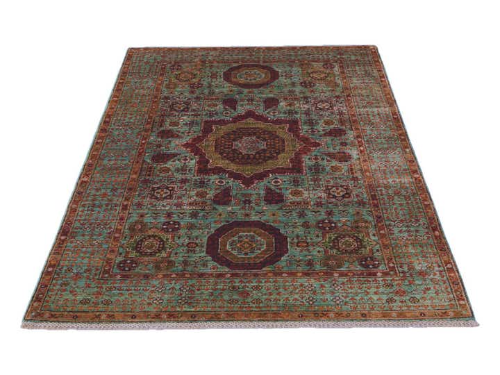 3' 11 x 6' 1 Hand Knotted Mamluk Ziegler Rug
