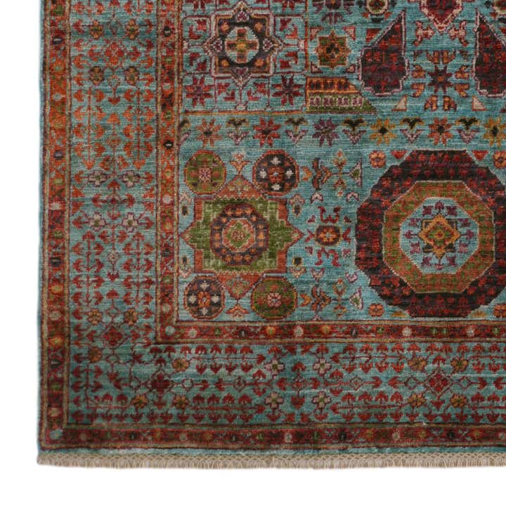 3' 11 x 6' 1 Hand Knotted Mamluk Ziegler Rug