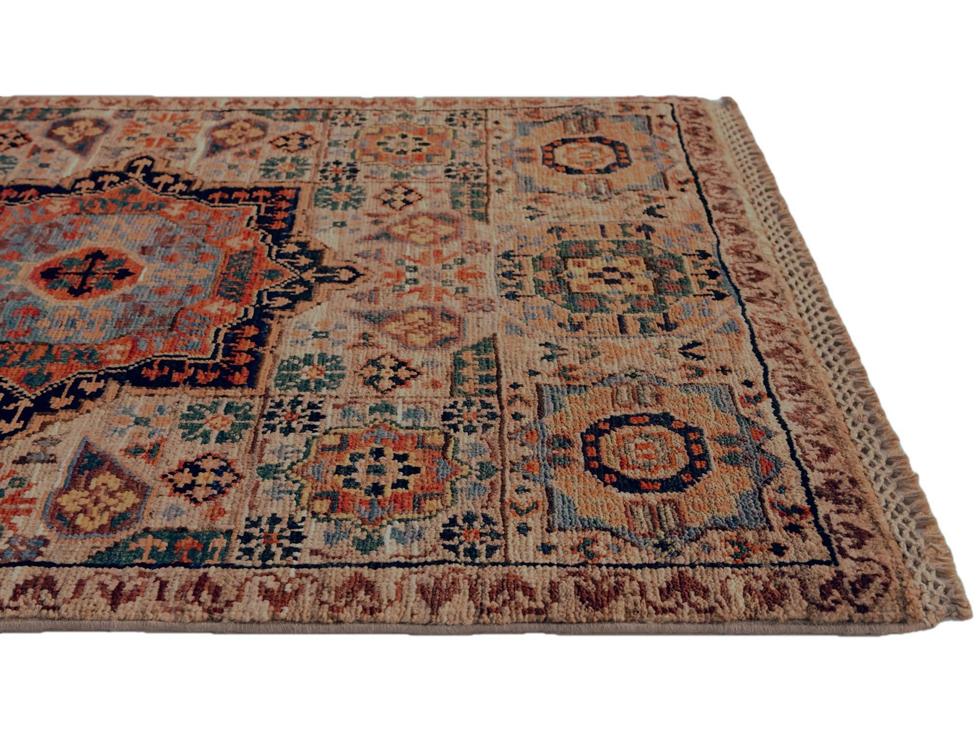 2' x 3' Hand Knotted Mamluk Ziegler Rug