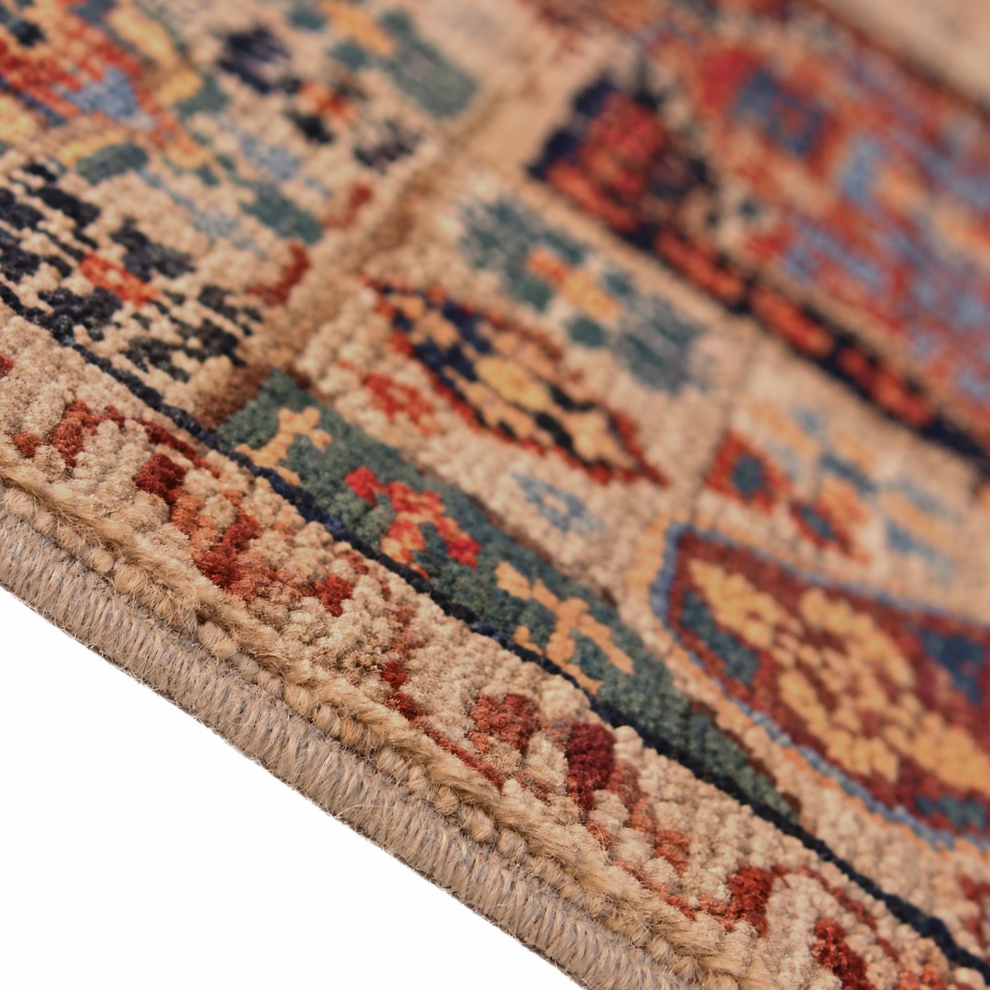 60cm x 90cm anudado a mano Mamluk Ziegler Alfombra