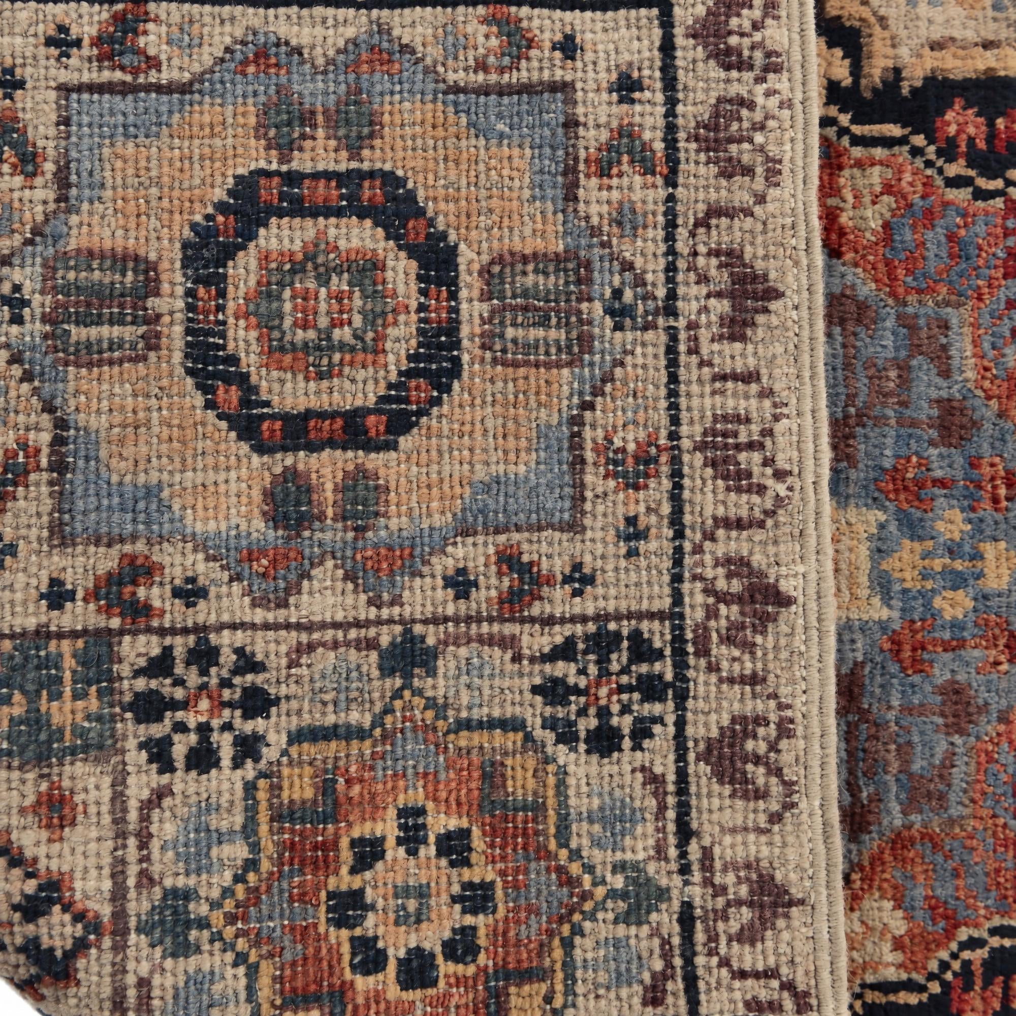 60cm x 90cm anudado a mano Mamluk Ziegler Alfombra