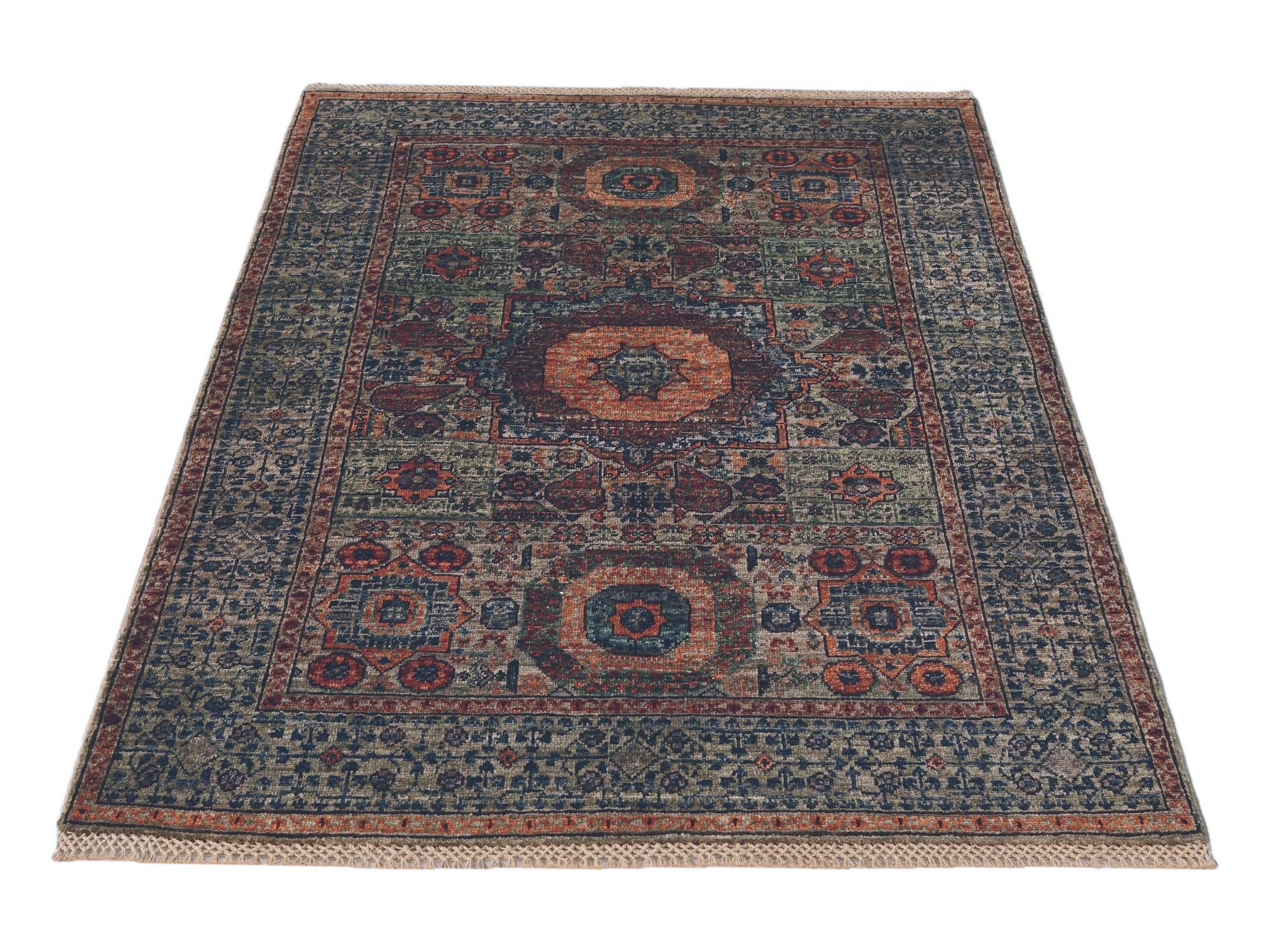 3' 6 x 4' 10 Hand Knotted Mamluk Ziegler Rug