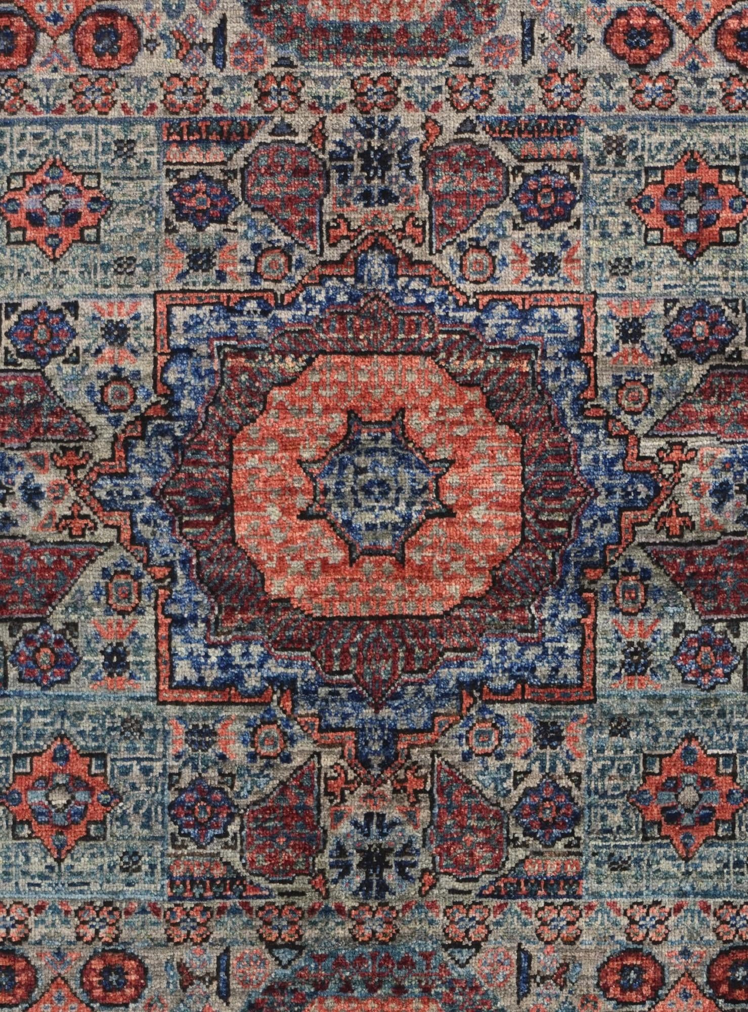 3' 6 x 4' 10 Hand Knotted Mamluk Ziegler Rug