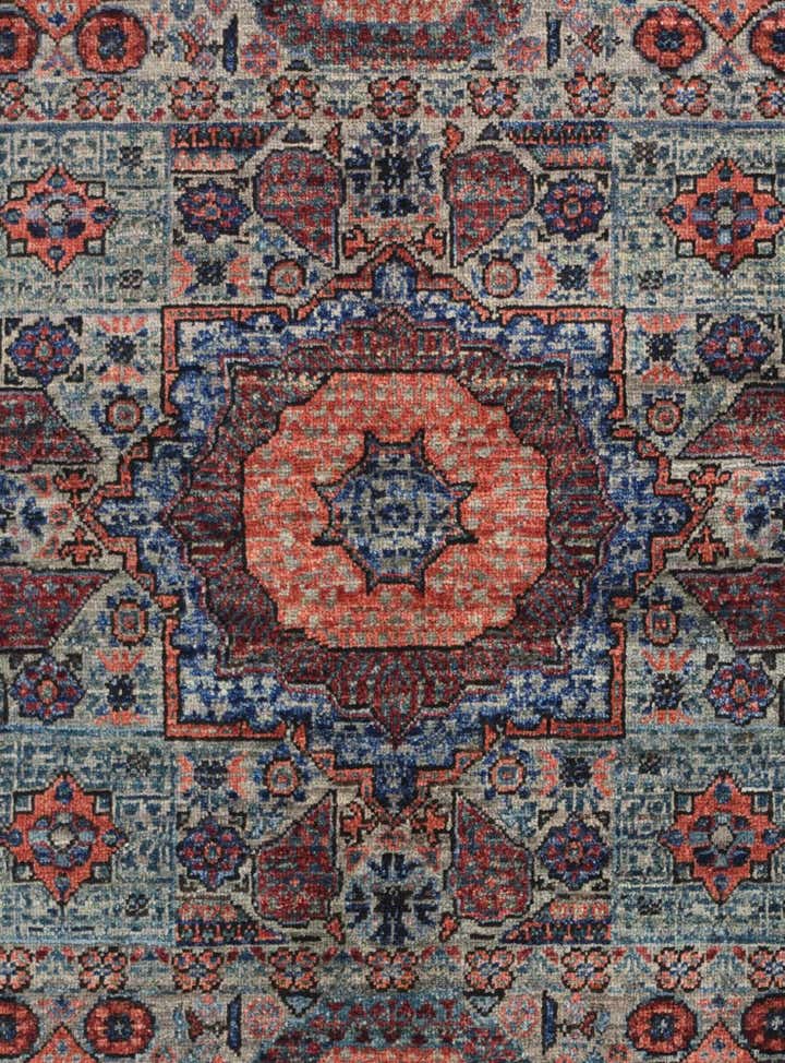 3' 6 x 4' 10 Hand Knotted Mamluk Ziegler Rug