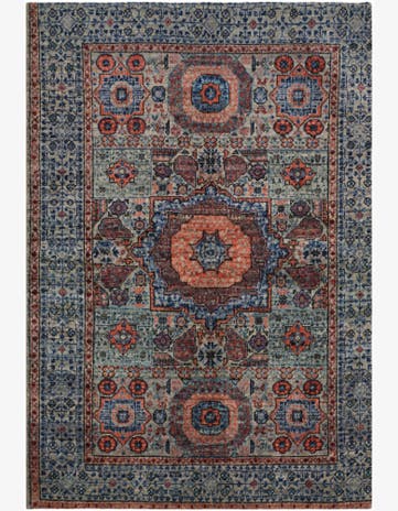3' 6 x 4' 10 Hand Knotted Mamluk Ziegler Rug