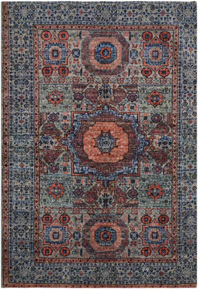 3' 6 x 4' 10 Hand Knotted Mamluk Ziegler Rug