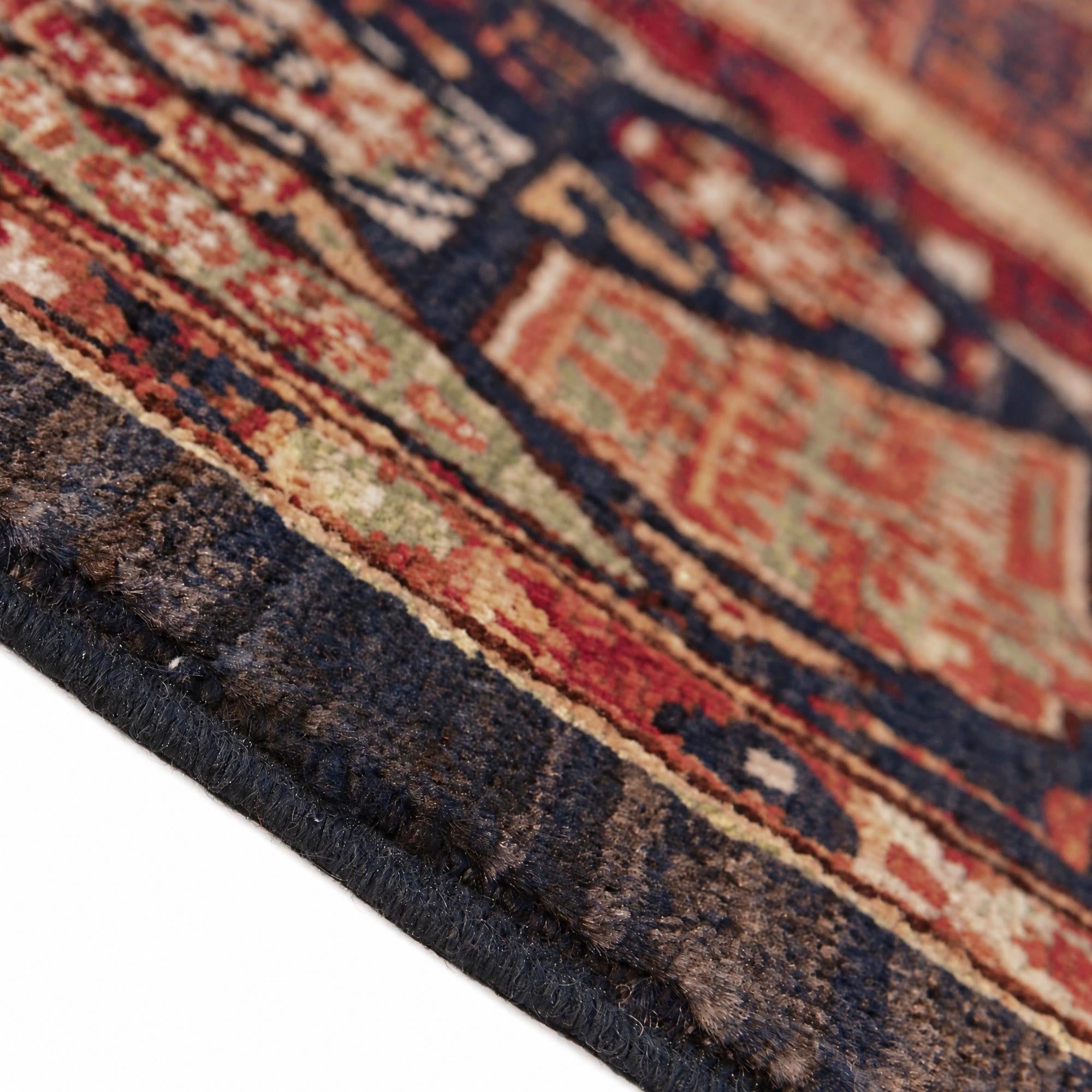 125cm x 175cm Hand Knotted Mamluk Ziegler Rug