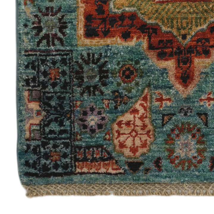 1' 11 x 2' 11 Hand Knotted Mamluk Ziegler Rug