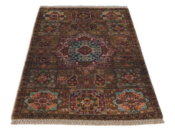 2' x 3' Hand Knotted Mamluk Ziegler Rug