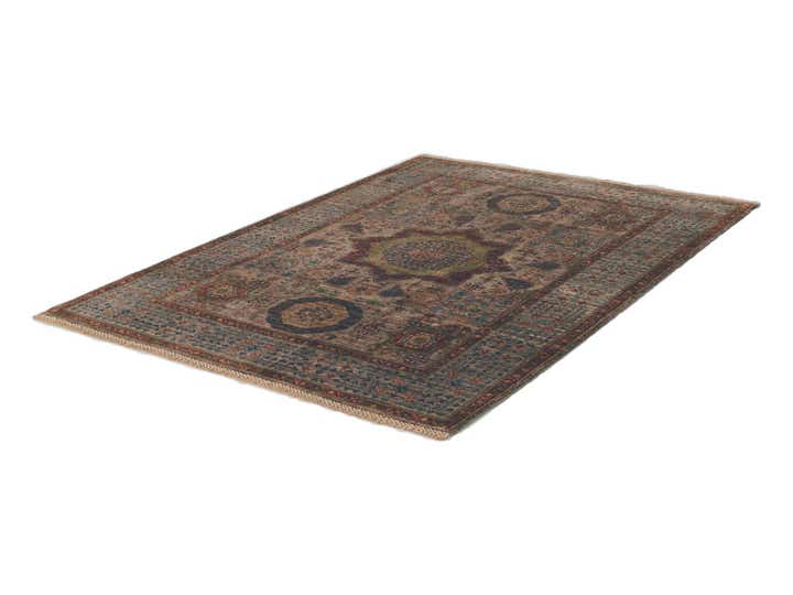 4' 3 x 5' 9 Hand Knotted Mamluk Ziegler Rug