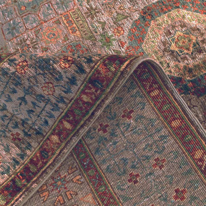 4' 3 x 5' 9 Hand Knotted Mamluk Ziegler Rug