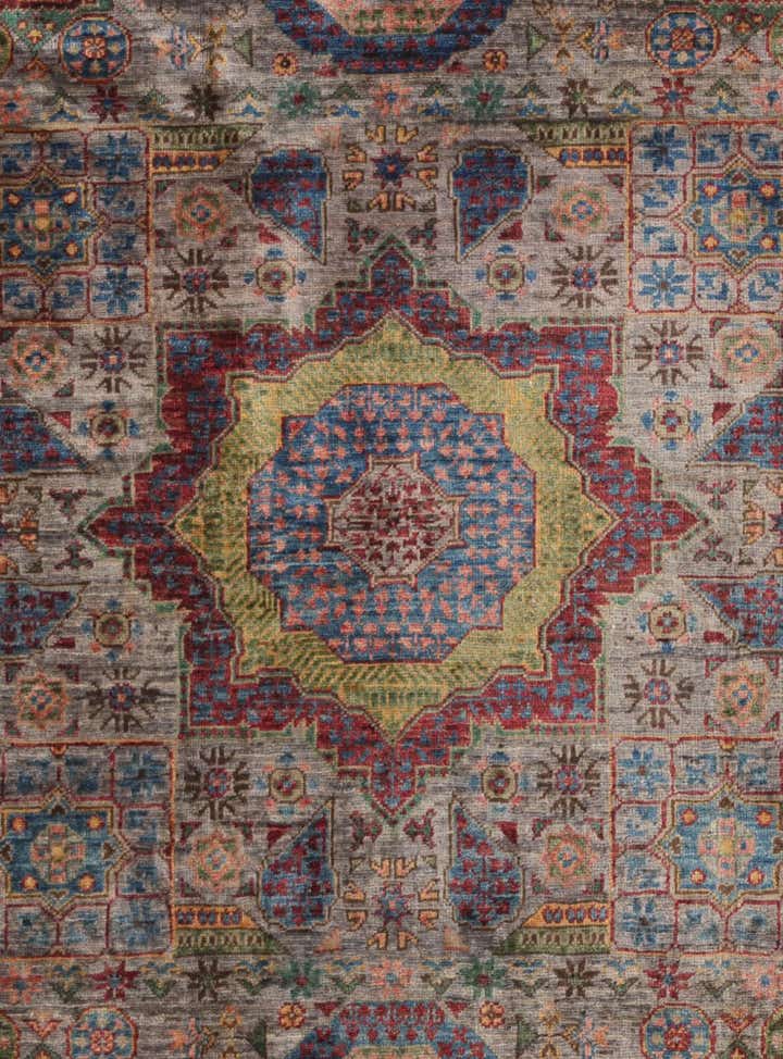 4' 3 x 5' 9 Hand Knotted Mamluk Ziegler Rug