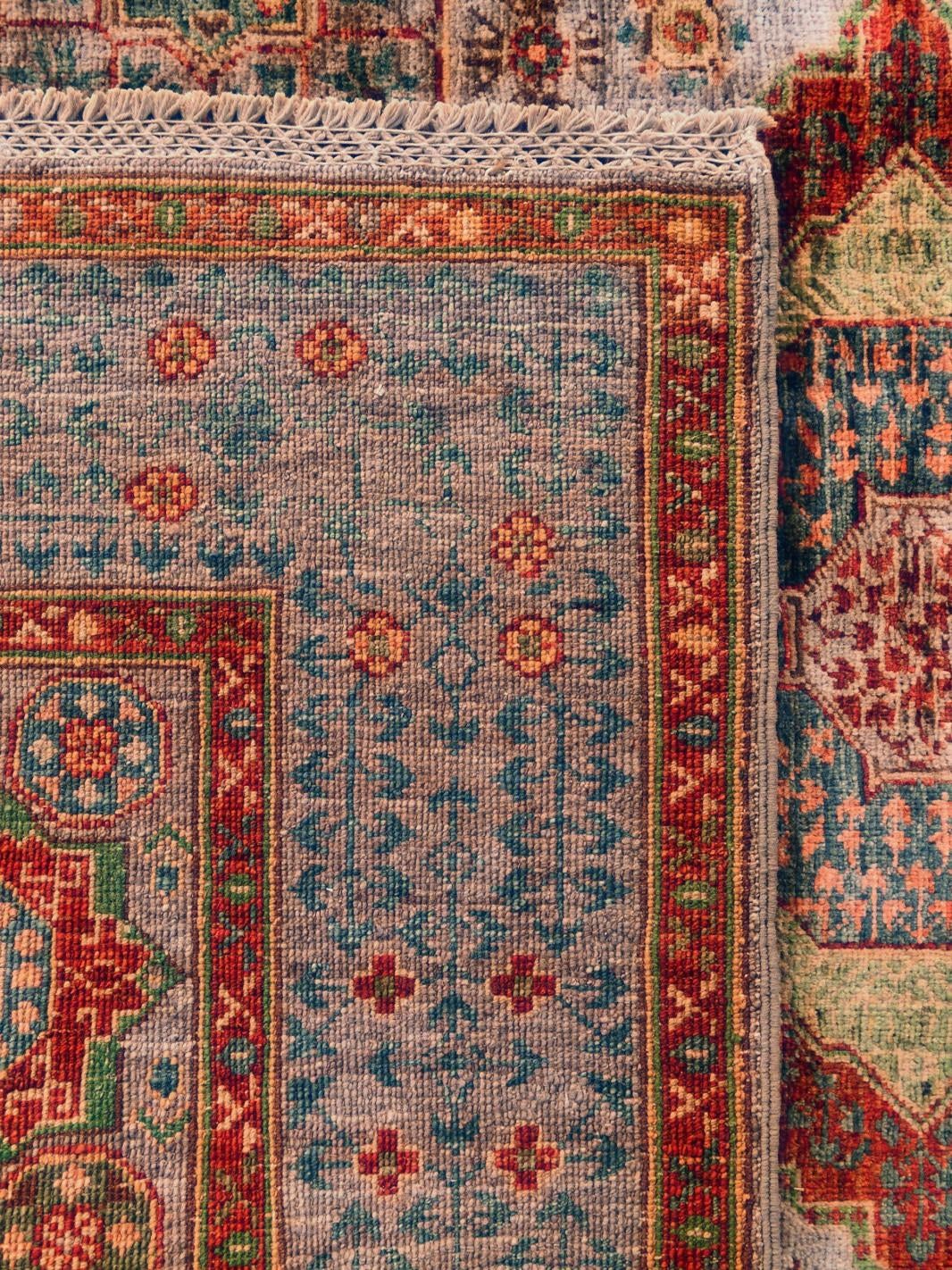130cm x 175cm anudado a mano Mamluk Ziegler Alfombra