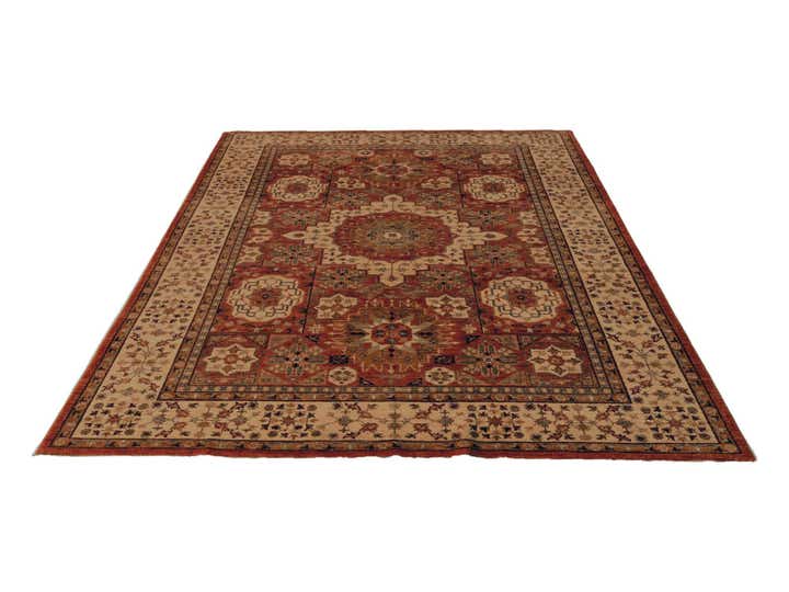 6' 11 x 10' Hand Knotted Mamluk Ziegler Rug